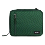 Freezable Classic Lunch Box Checker Wave Olive
