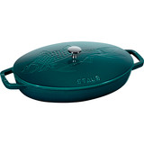 Staub Oval Dish - 32cm La Mer 'Fish'