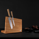 5000MCD Birchwood Set 2 - 20cm Gyutoh Chef's Knife, 13cm Shotoh Utility Knife