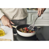 Pure Frypan 20cm, Ceramic & Stainless Steel, Ivory