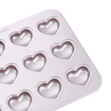 Heart Cake Mould - 12 Cup