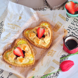 Mini Loose Base Heart Tart Pan - Set of 4