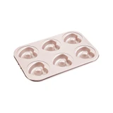 Donut Heart Pan - 6 Cup