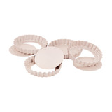 Mini Loose Base Round Tart 10cm - Set of 4