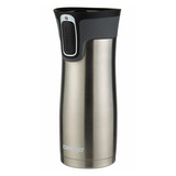 West Loop 'Autoseal' - Stainless Steel 473ml