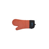 Silicone Fabric Oven Glove - Red