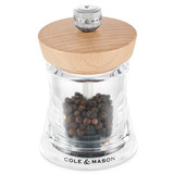 Holborn 95mm Natural Beech Pepper Mill