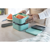 RPET Square Bento - Aqua