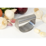  Stainless Steel Garlic Rocking Press
