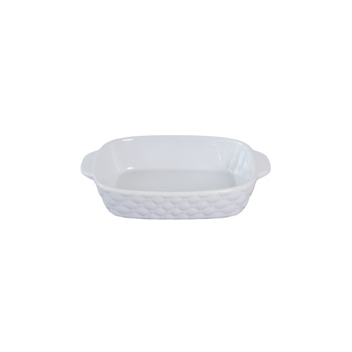 Ceramic Baking Dish - White - 20cm