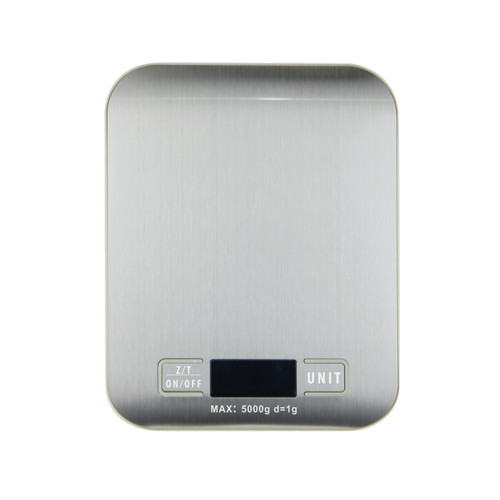 Slim Line 5kg Digital Scale - Silver
