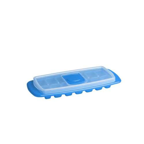 Ice Cube Tray with Lid - Blue