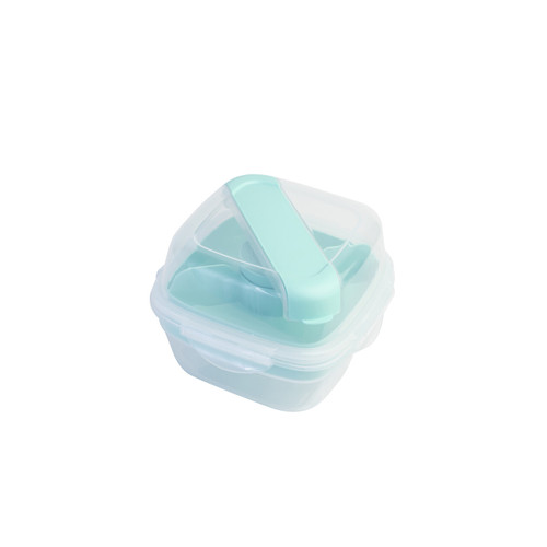 To-Go 2 in 1 Salad Container - Aqua