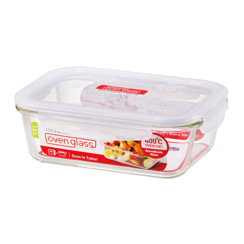 Euro Glass Boroseal Heat Resistant Glass Rectangular - 1L