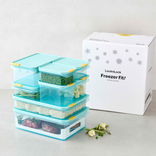Freezer Fit Container 8pc Set
