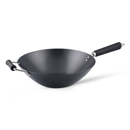 Excellence Non-stick Carbon Steel Wok 35cm