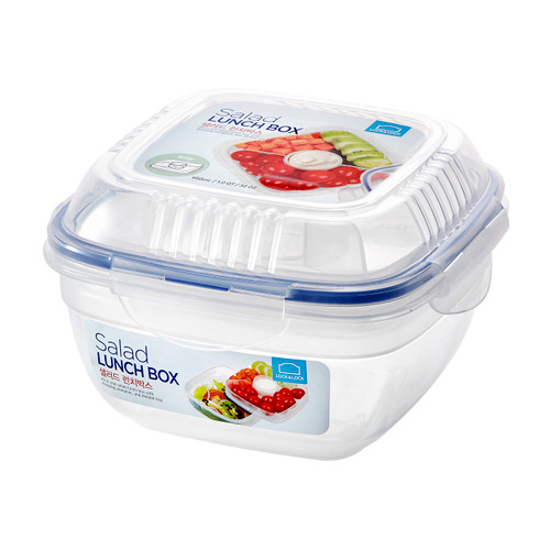 Classic Special Salad Lunch Box W/dividers 950ml