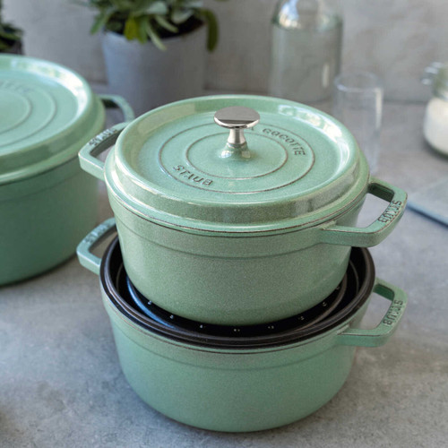 Round Cocotte 20cm, Sage