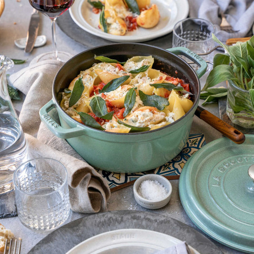 Round Cocotte 20cm, Sage