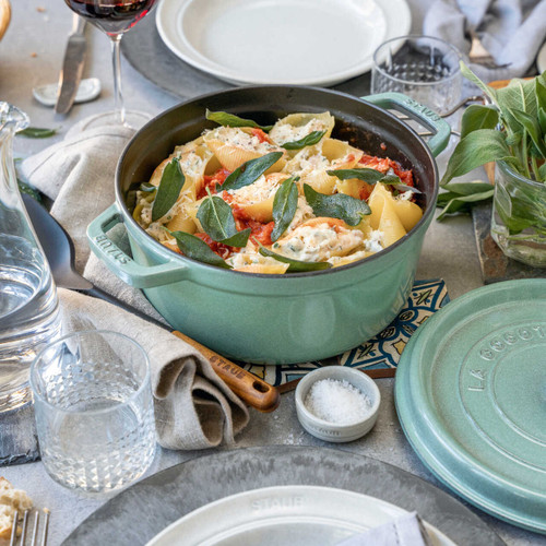 Round Cocotte 24cm, Sage