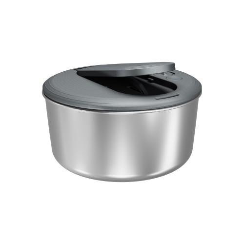 Swift Dry Stainless Steel Salad Spinner Small