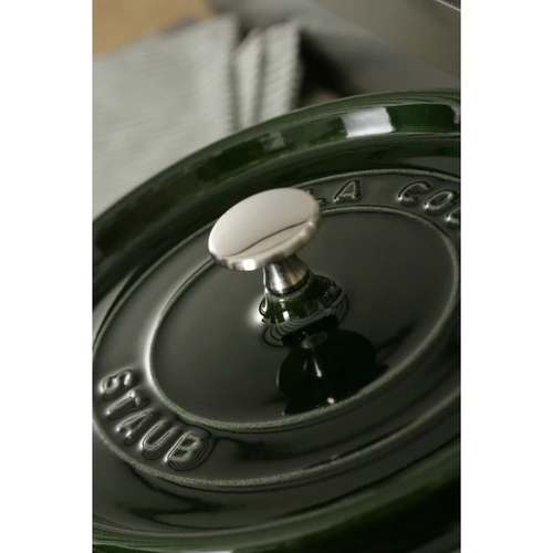 Round Cocotte 28cm, Basil Green