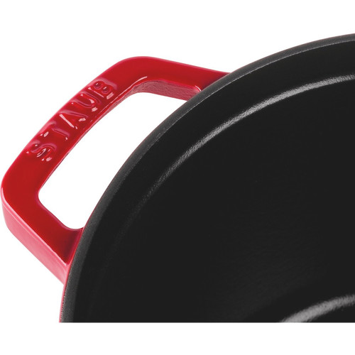 Round Deep Cocotte 24cm Cherry Red