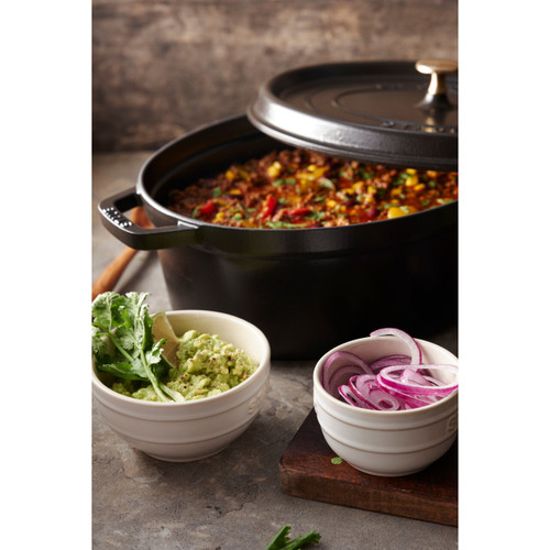 Staub Oval Cocotte - 31cm Black - Zwilling Australia