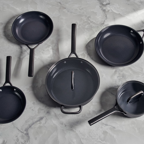 Milano Ceramic Frying Pan 24cm Black