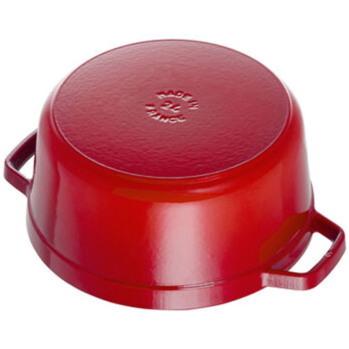 Round Cocotte 24cm, Cherry Red