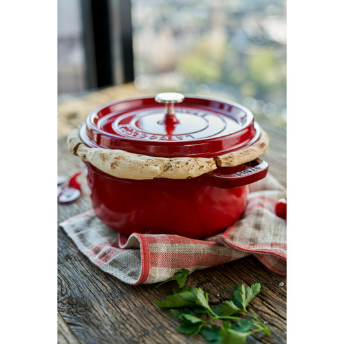 Round Cocotte 24cm, Cherry Red
