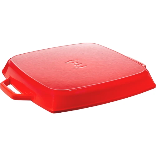 Square Grill Pan 33cm Cherry Red