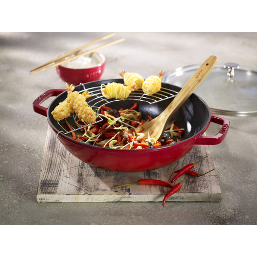 Staub Wok - 37cm Red