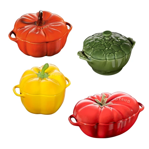 Staub Vegetable Cocotte Collection Set/4
