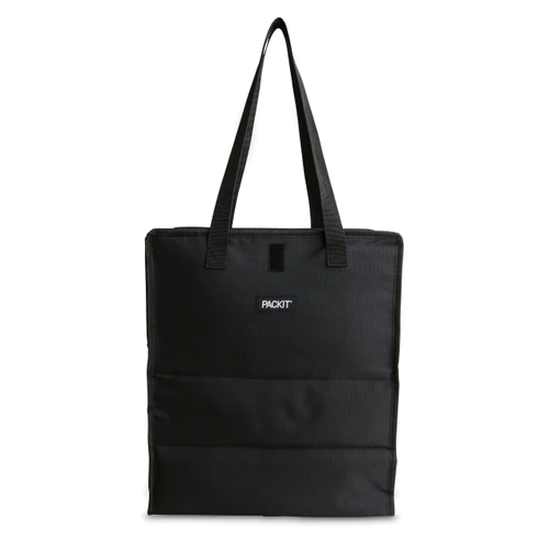 Freezable Grocery Tote Bag Black