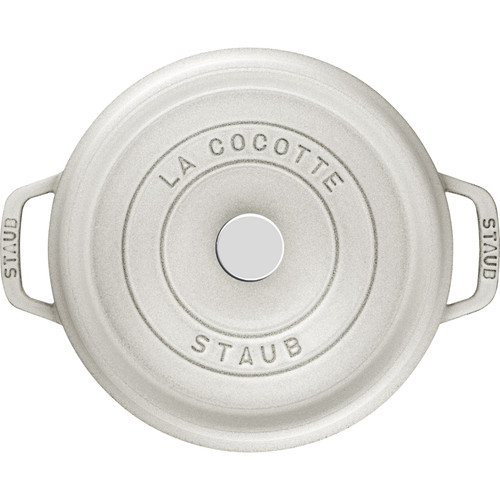 Round Cocotte 24cm, White Truffle