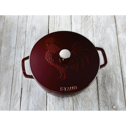 STAUB LA COCOTTE 赤 24cm Staub French Rooster Cocotte - 24cm - Lifestyle and Household