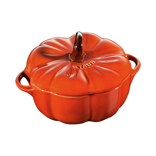 Ceramic Pumpkin Cocotte 12cm, Cinnamon Ceramic Pumpkin Cocotte 12cm, Cinnamon
