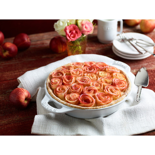 Staub Round Pie Dish 24cm - White