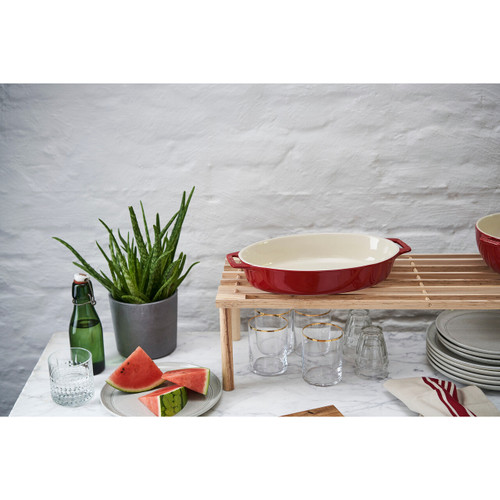 Staub Oval Roasting Dish Cherryl 29cm