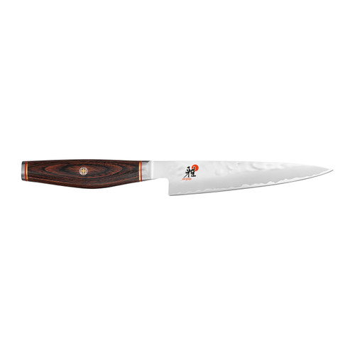 Miyabi 6000MCT Rose Pakkawood 3pc Set Santoku 18cm Shotoh 13cm & Shotoh 9cm Knife