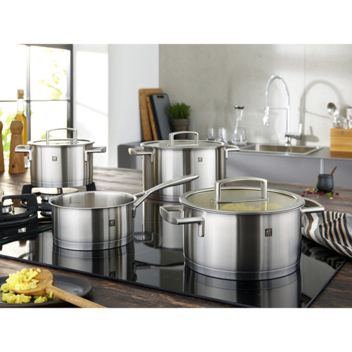 Vitality Stock Pot w/Lid 20cm, 18/10 Stainless Steel Vitality Stock Pot w/Lid 20cm, 18/10 Stainless Steel