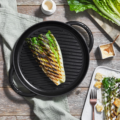 Staub Pure Round Grill Black 26cm
