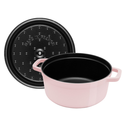 Staub Round Cocotte 24cm, Sorbet Rose