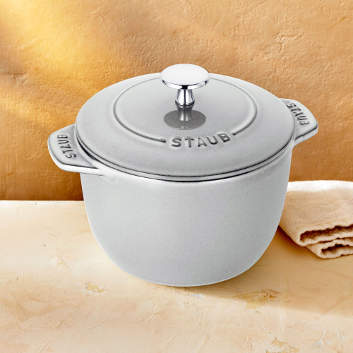 Rice Cocotte 16cm, White Truffle