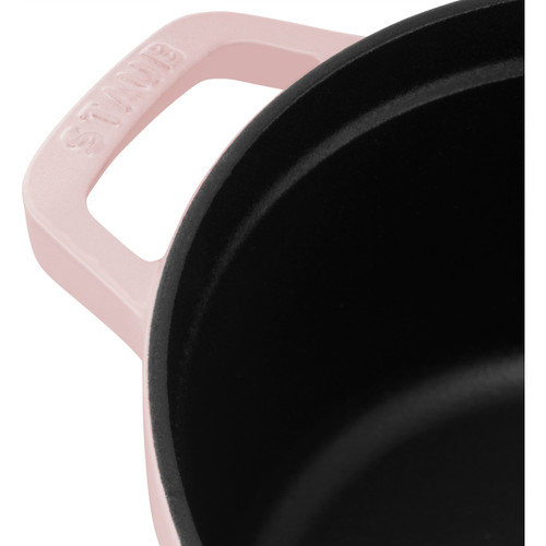 staub　ローズ　24cm Round Cocotte 24cm, Sorbet Rose