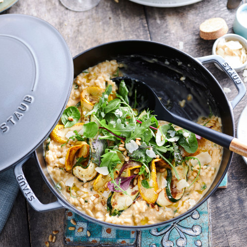 Saute Pan Chistera w/Lid 28cm, White Truffle