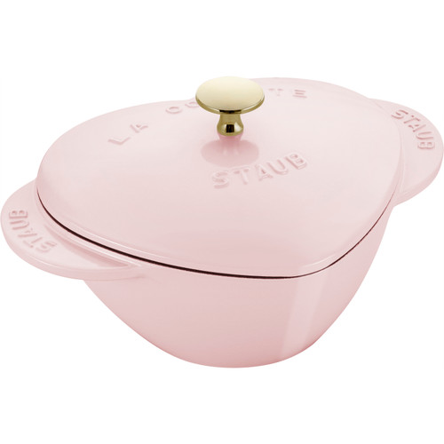 Heart Cocotte 20cm, Sorbet Rose