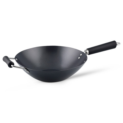 Excellence Non-stick Carbon Steel Wok 31cm