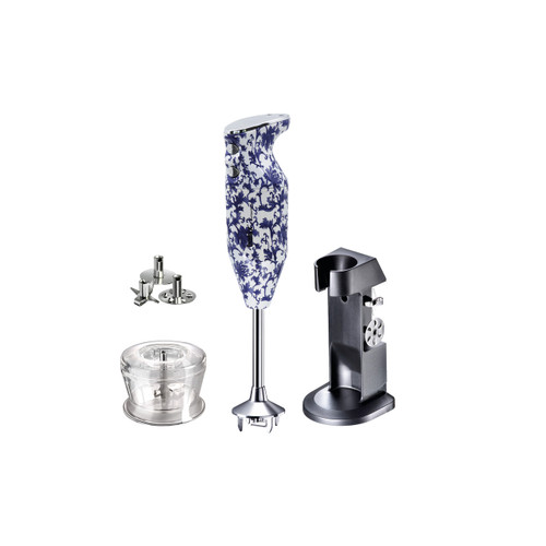 Deluxe Immersion Blender 200W Porcelain Blue/White